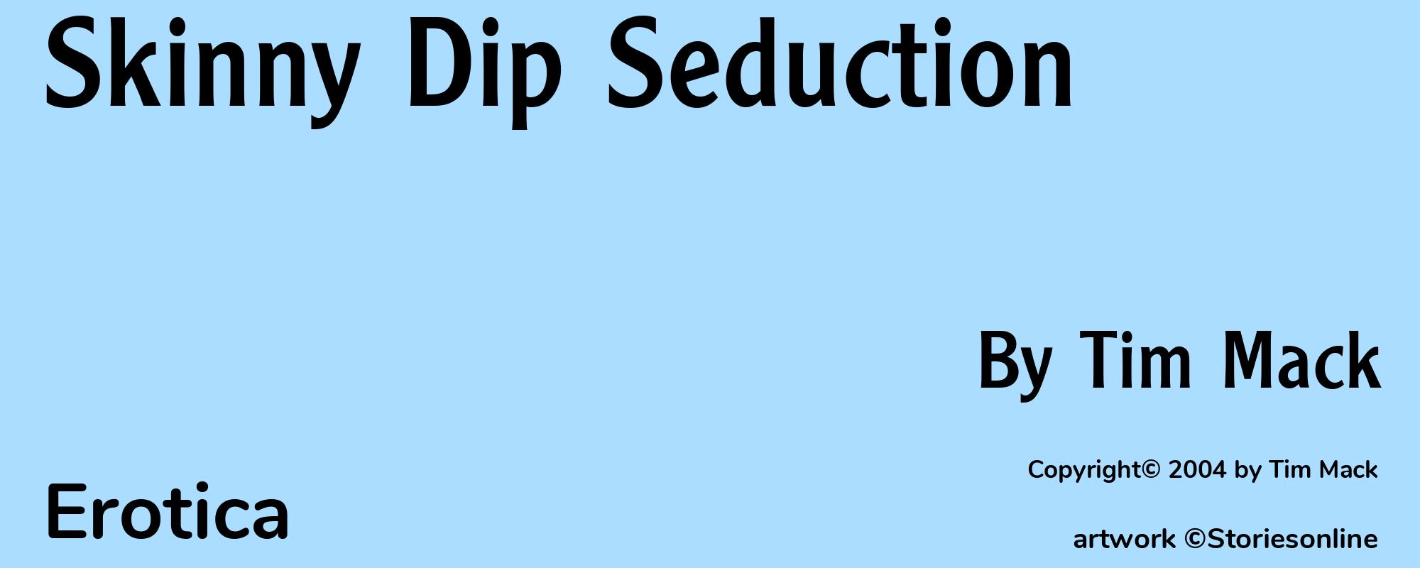 Skinny Dip Seduction - Cover