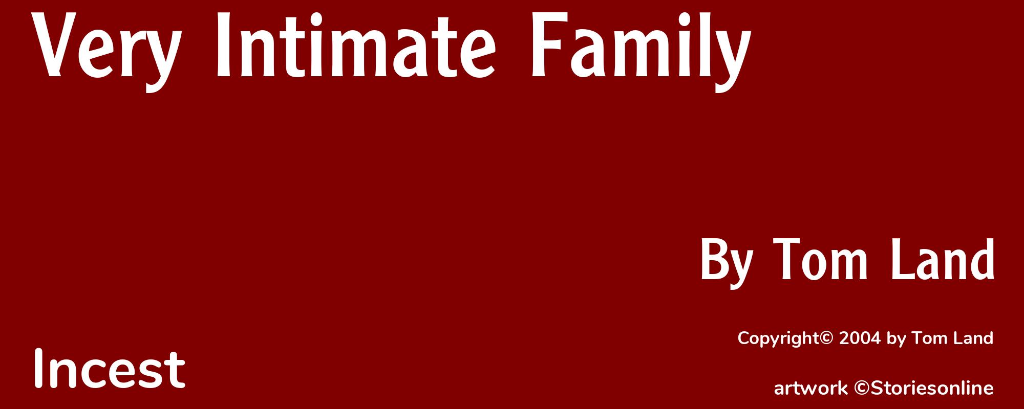 Very Intimate Family - Cover
