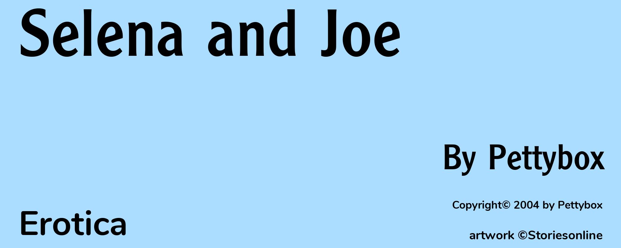 Selena and Joe - Cover