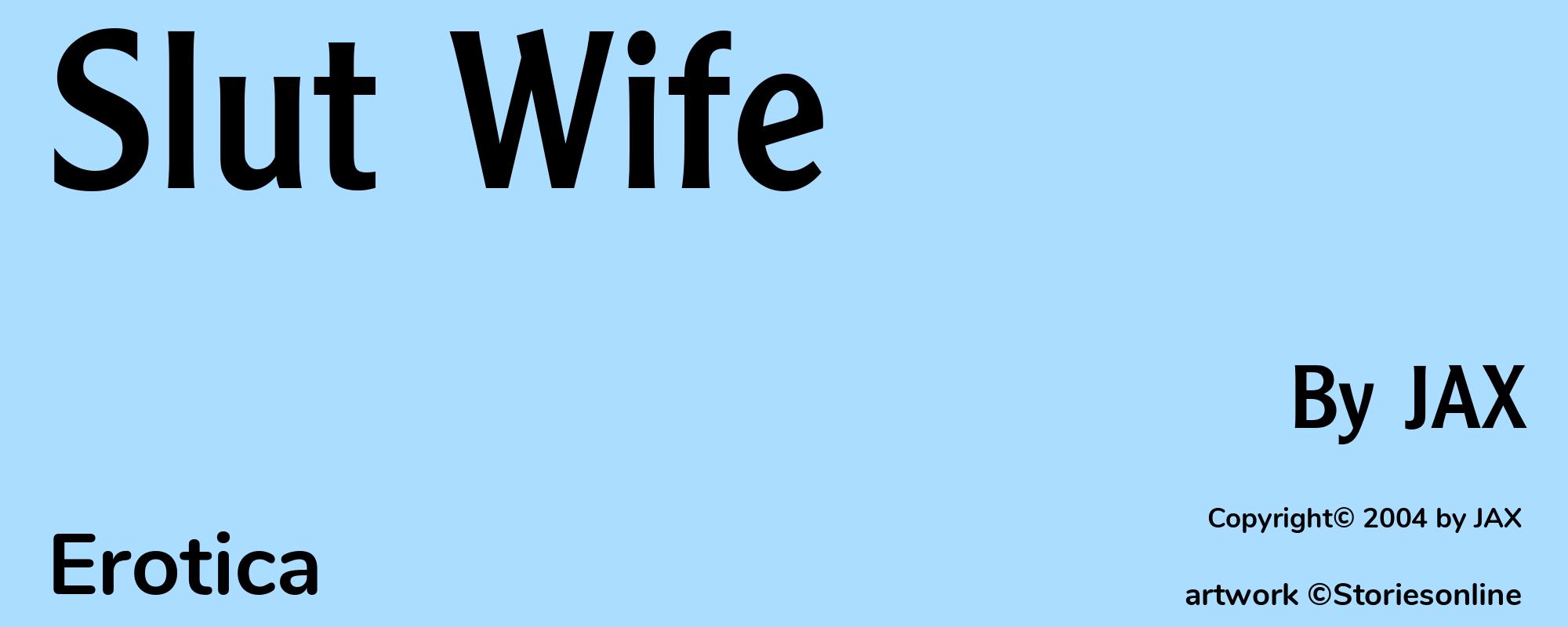 Slut Wife - Cover