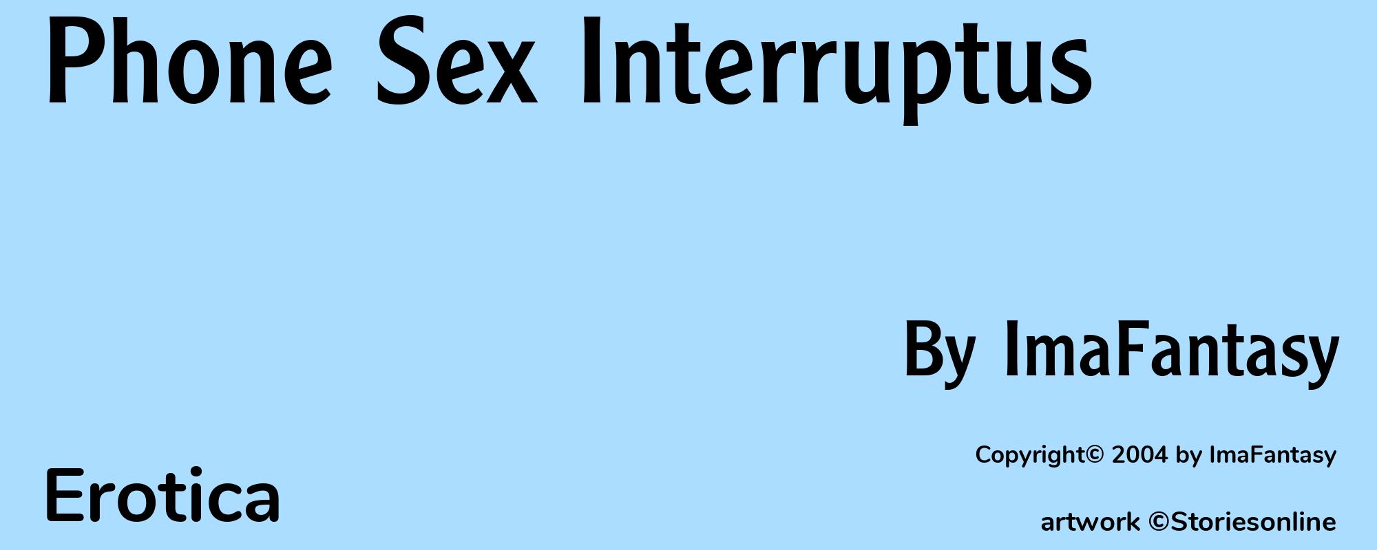 Phone Sex Interruptus - Cover
