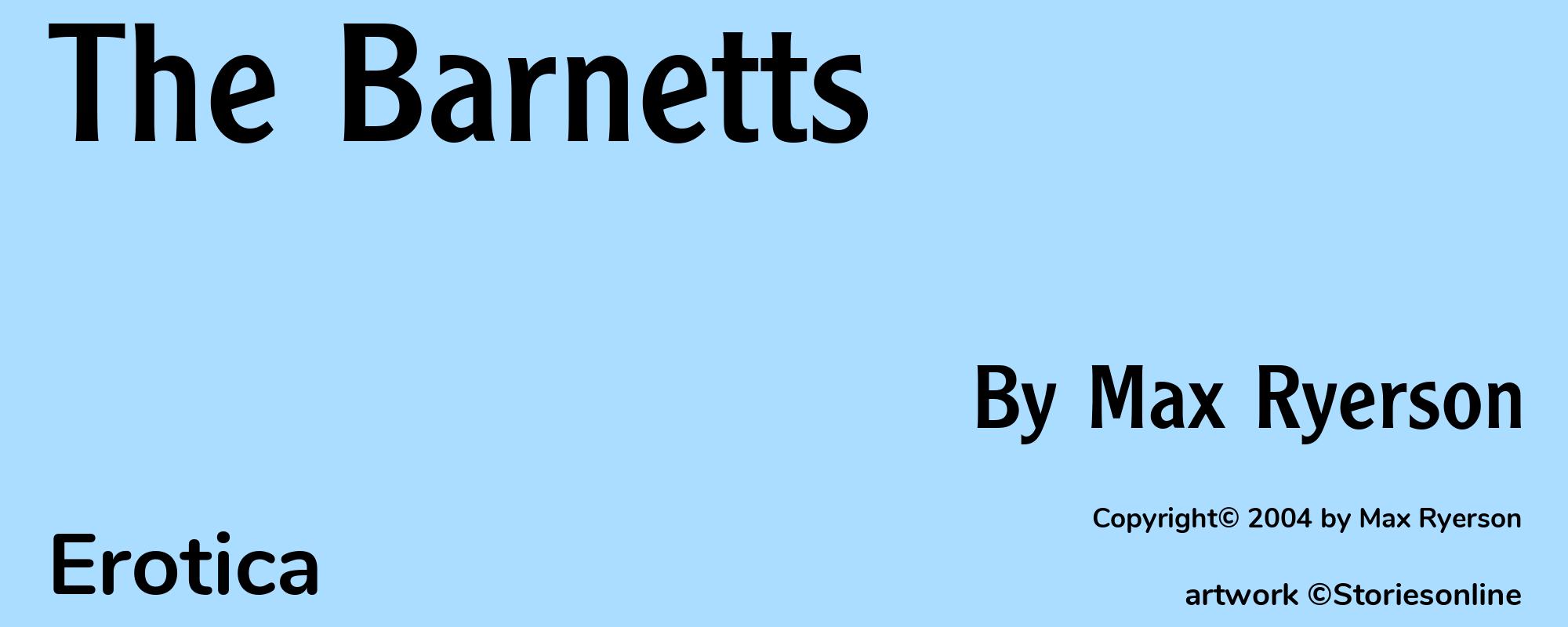 The Barnetts - Cover