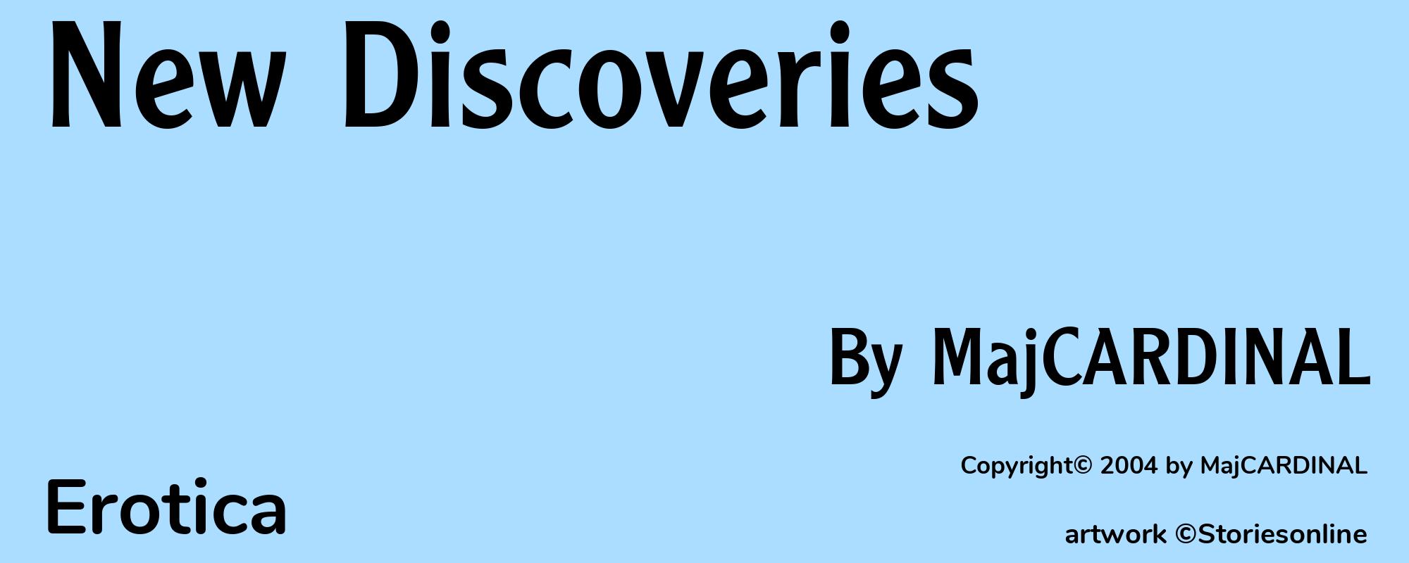 New Discoveries - Cover