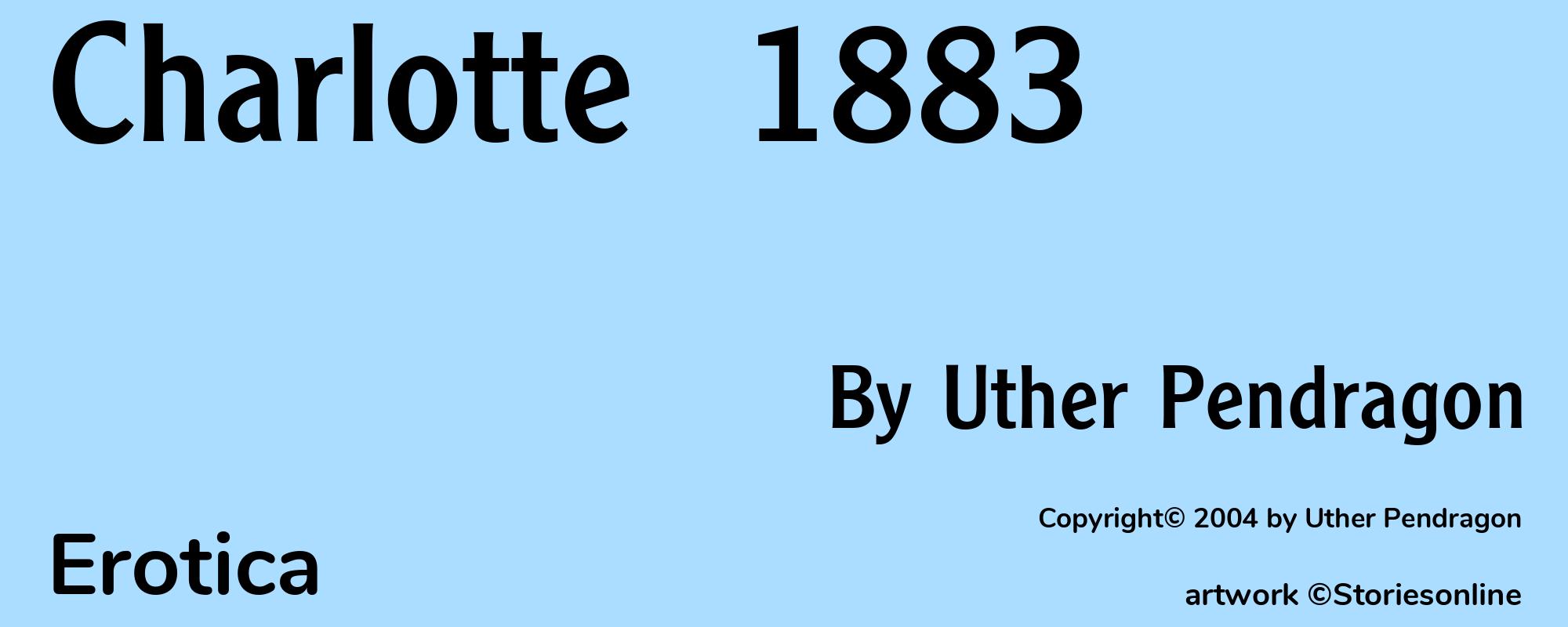 Charlotte  1883 - Cover