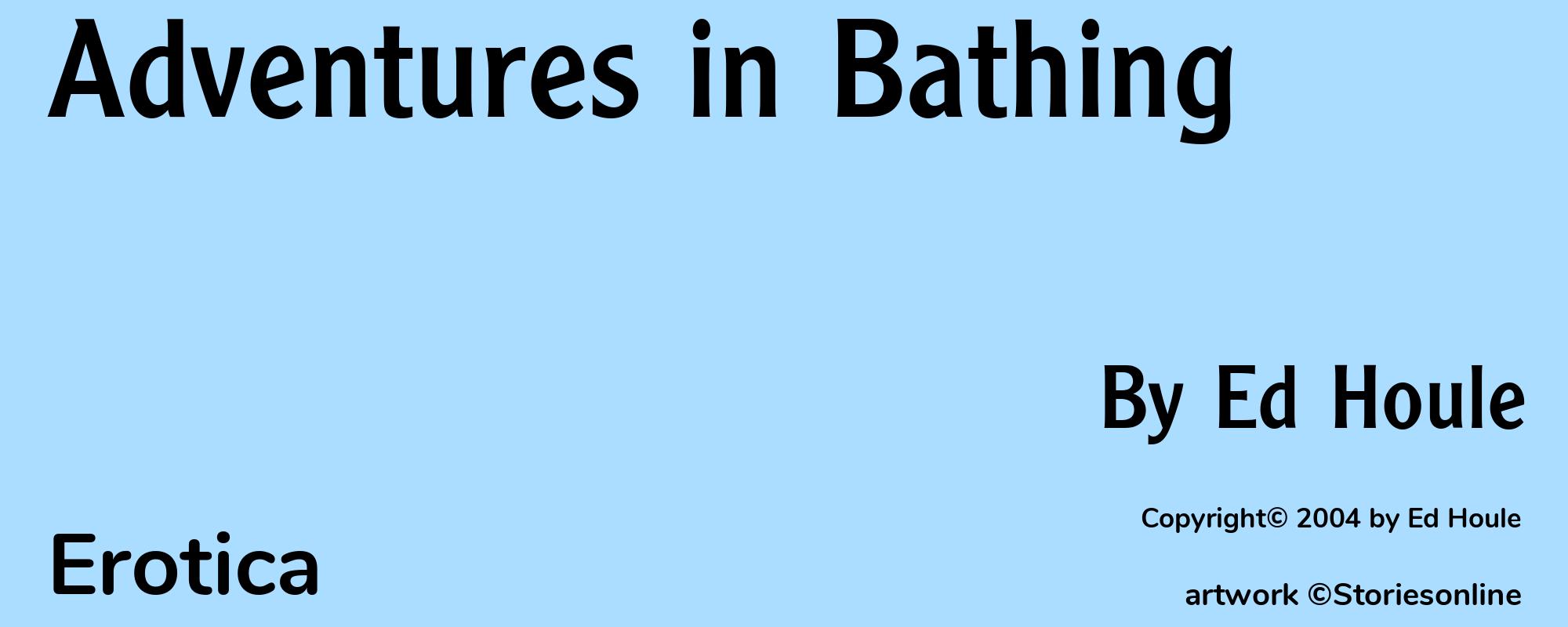 Adventures in Bathing - Cover