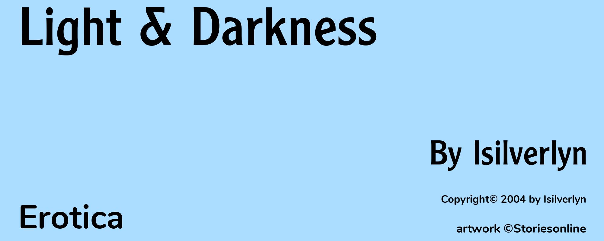 Light & Darkness - Cover