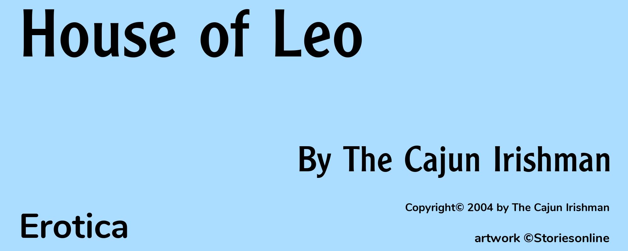 House of Leo - Cover