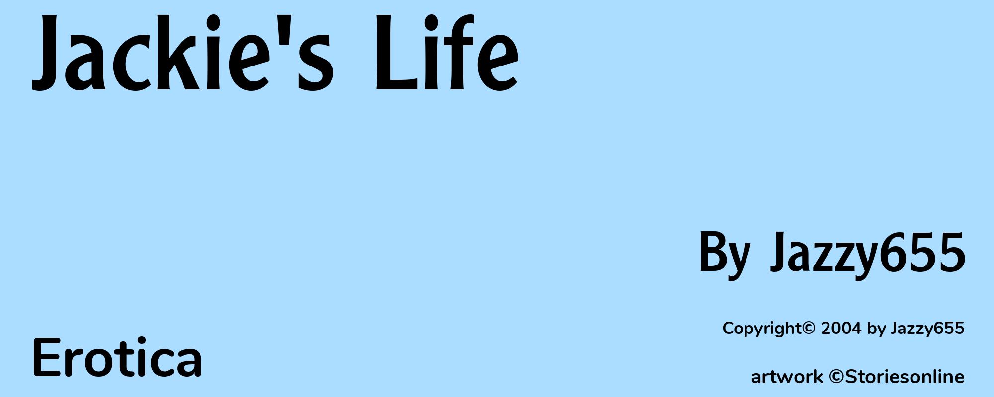 Jackie's Life - Cover