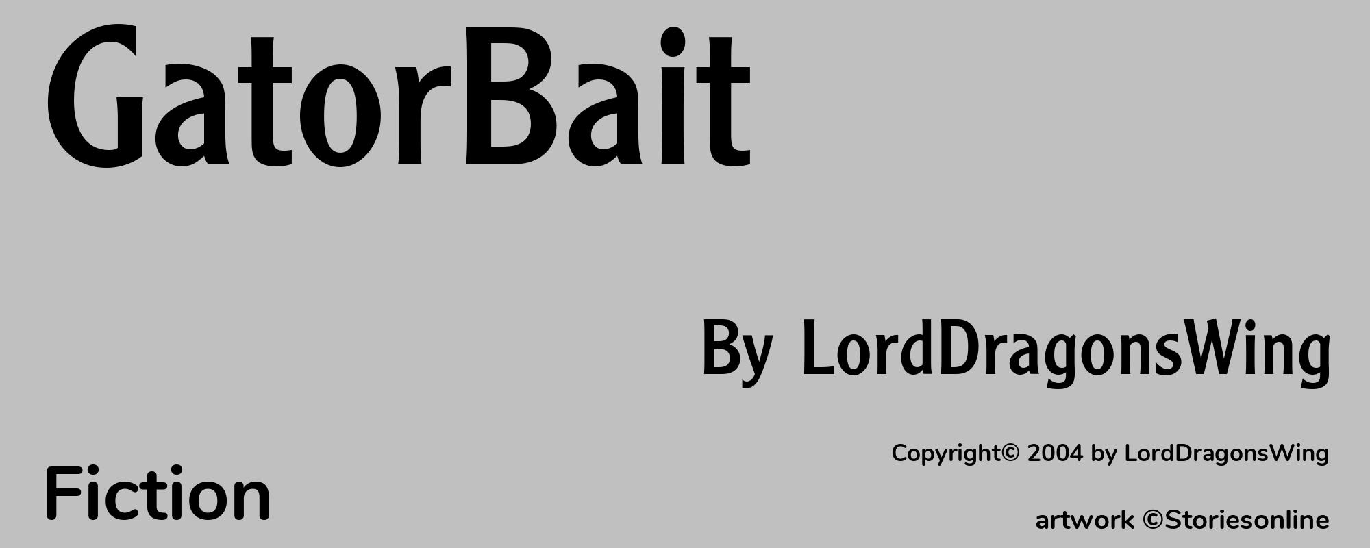 GatorBait - Cover
