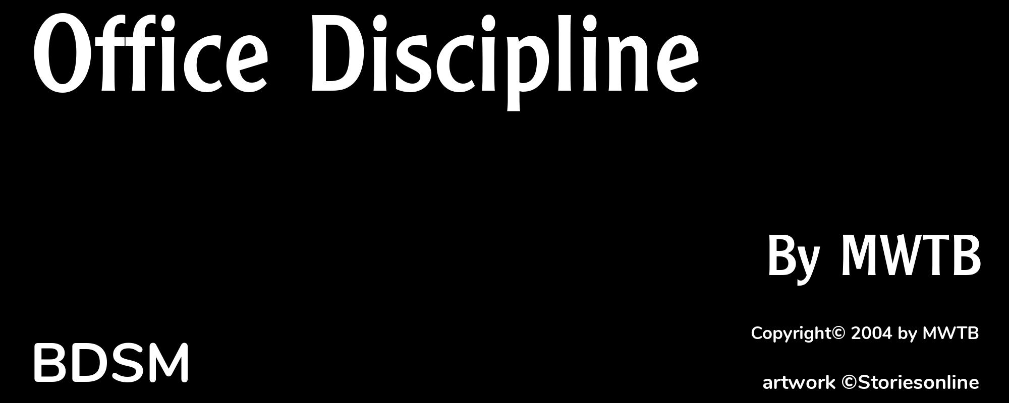 Office Discipline - Cover