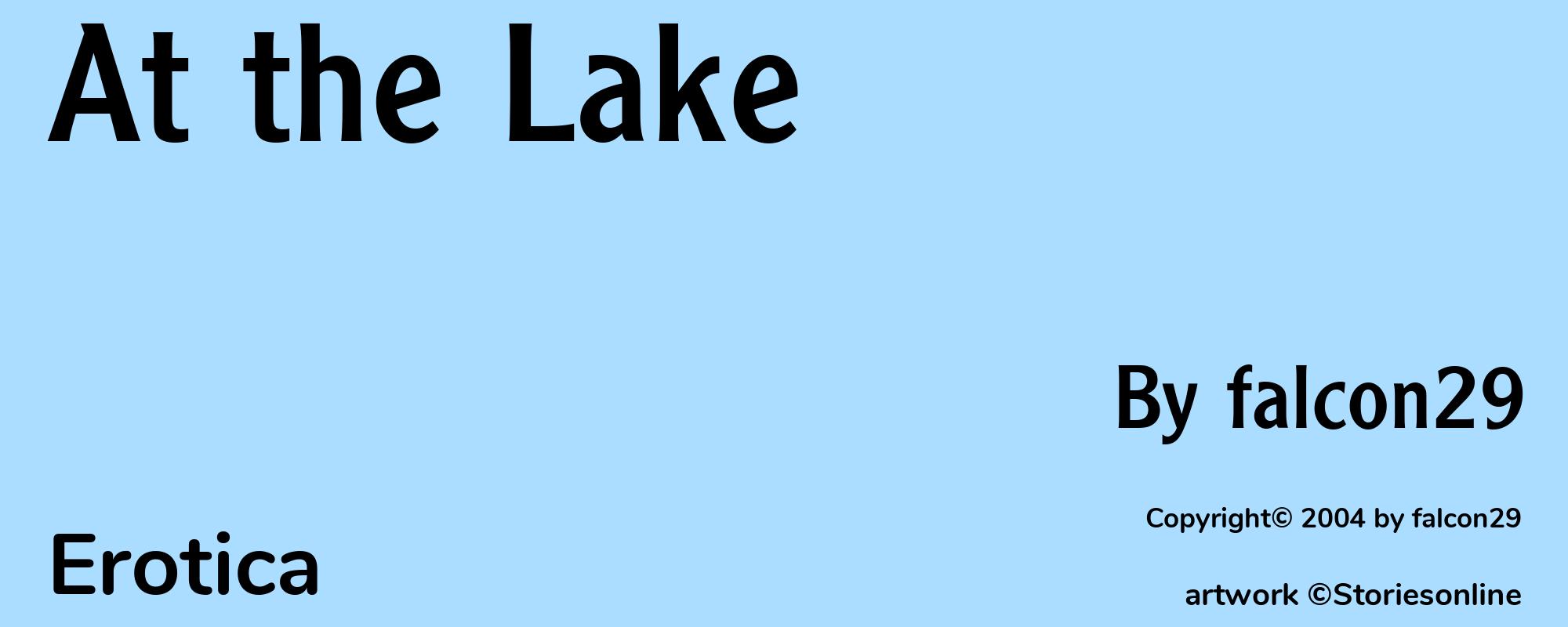 At the Lake - Cover