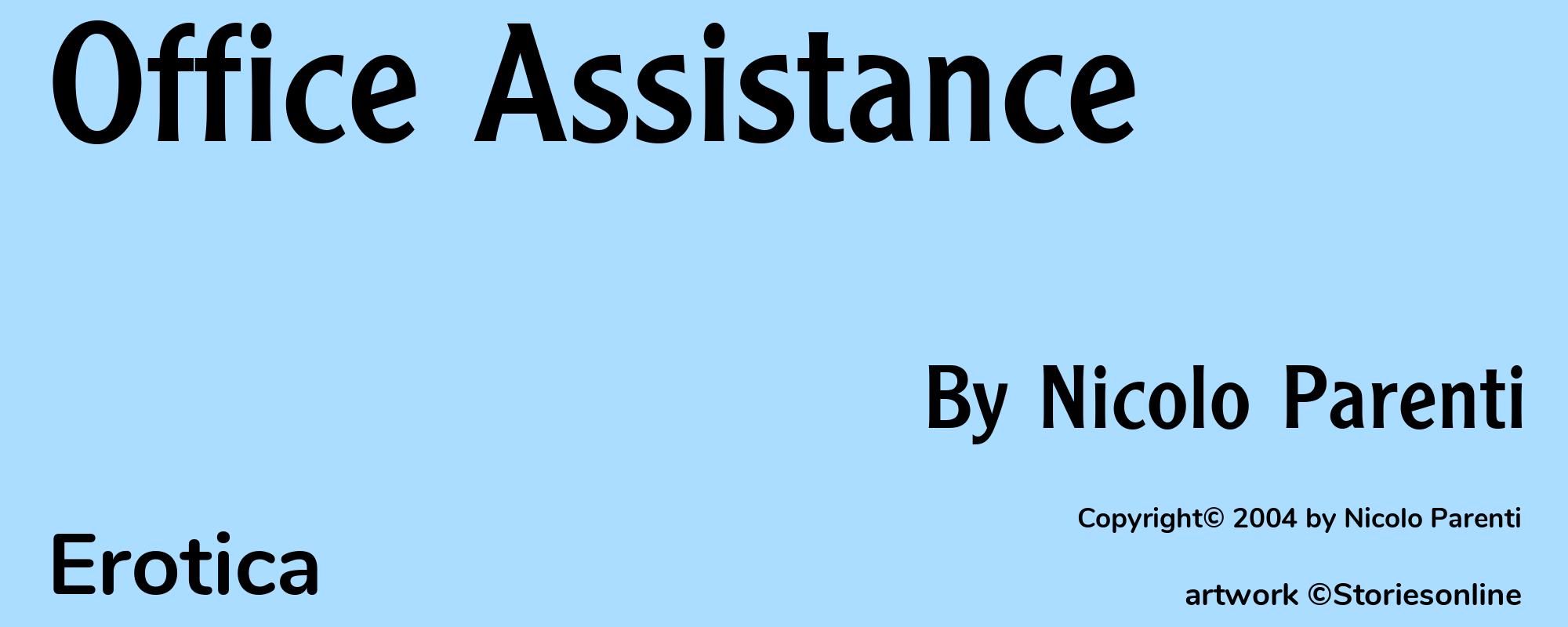 Office Assistance - Cover