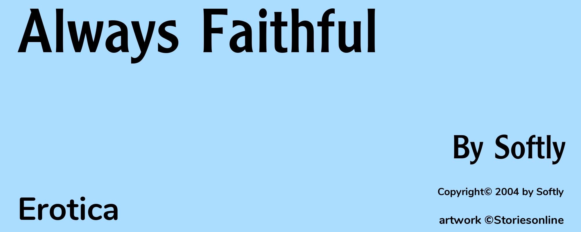 Always Faithful - Cover