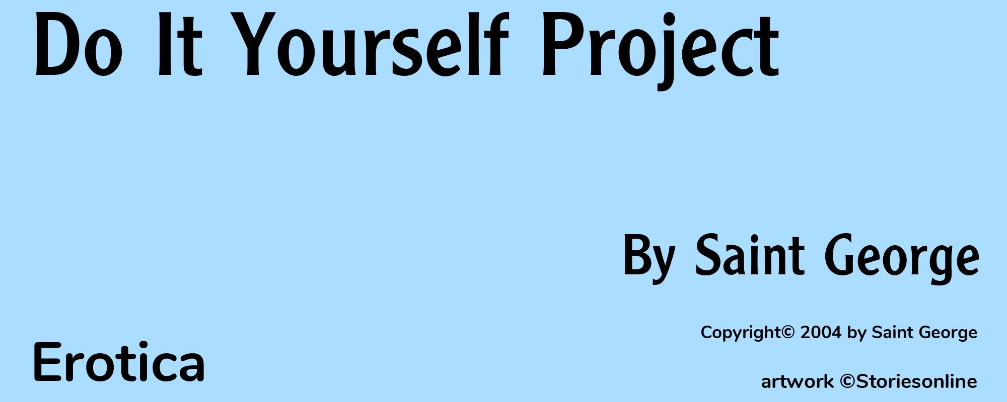 Do It Yourself Project - Cover