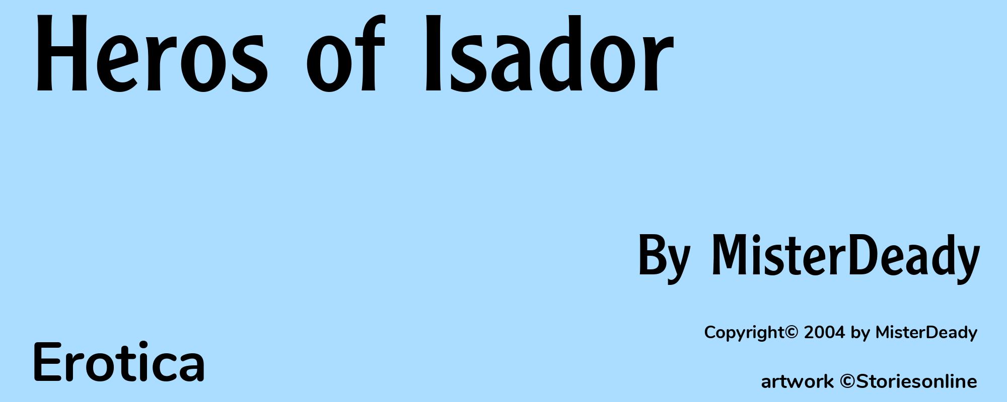 Heros of Isador - Cover