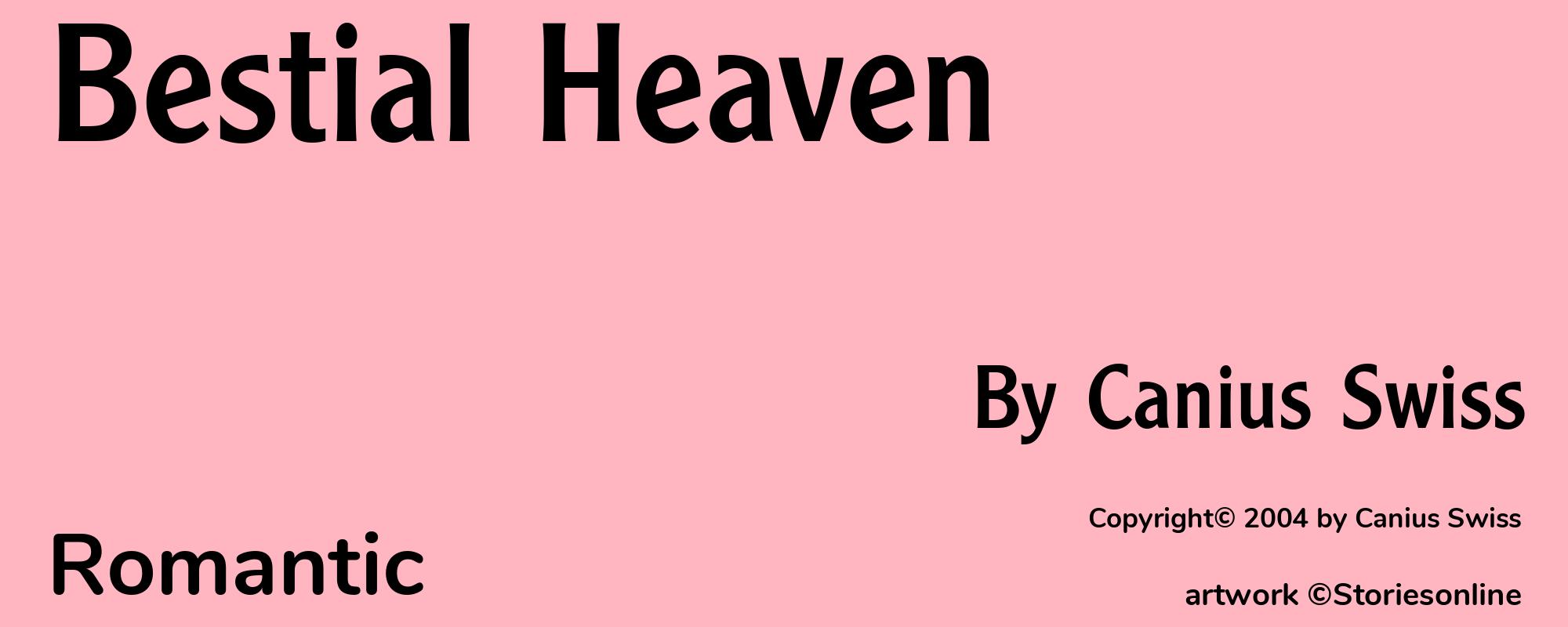 Bestial Heaven - Cover