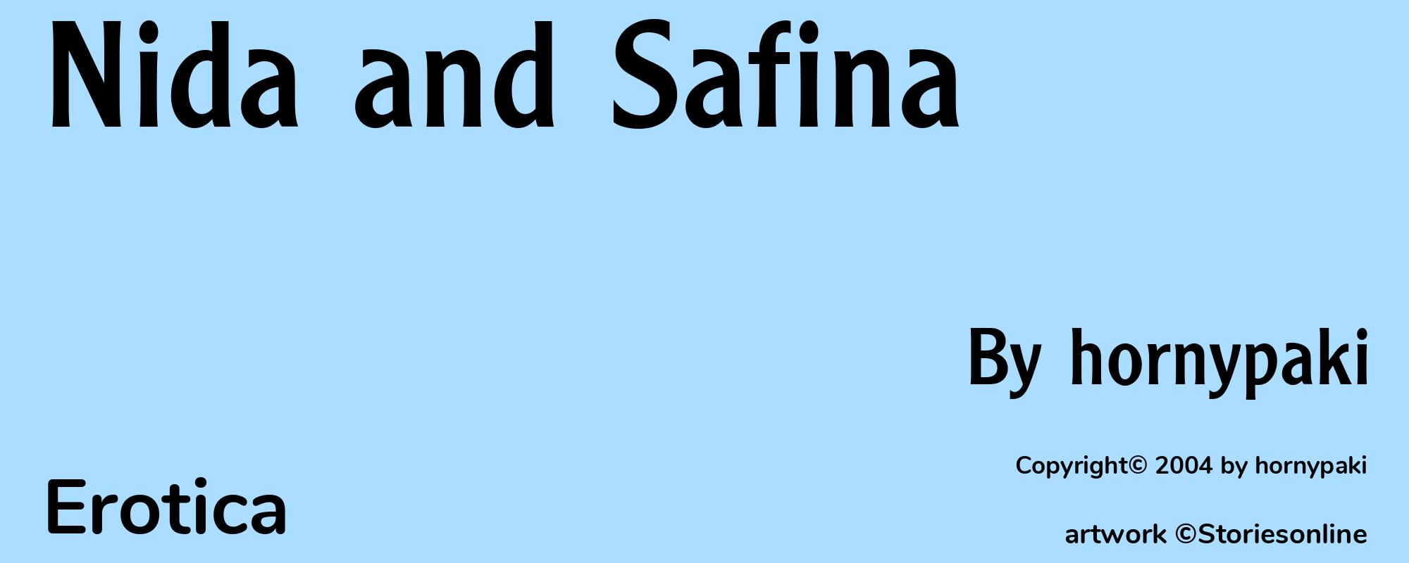 Nida and Safina - Cover