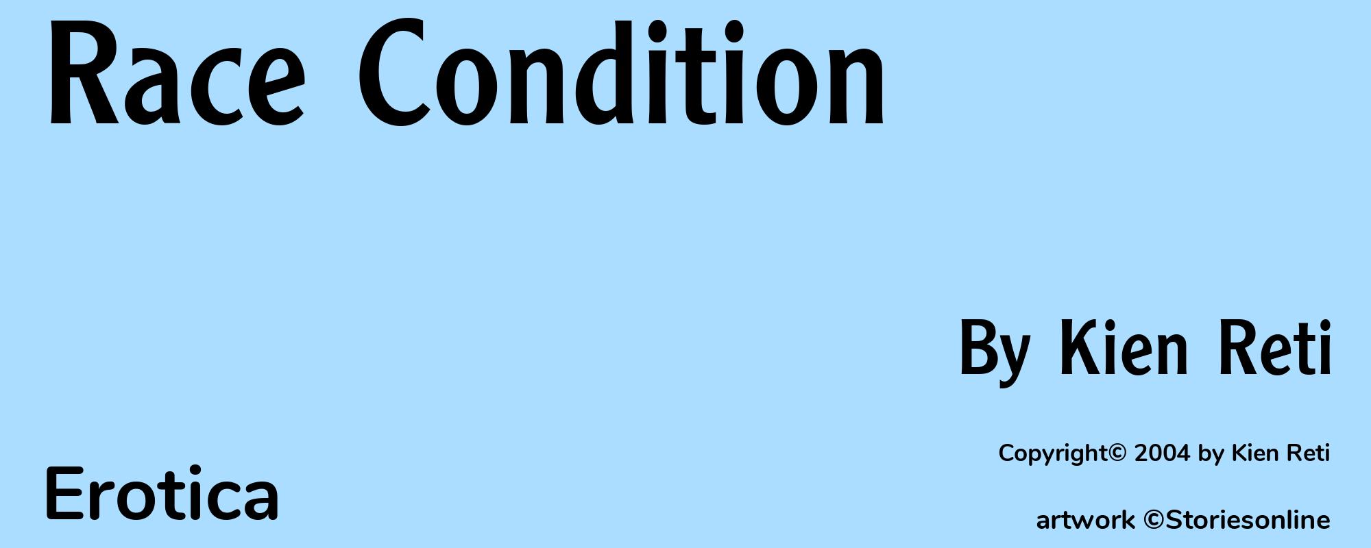 Race Condition - Cover
