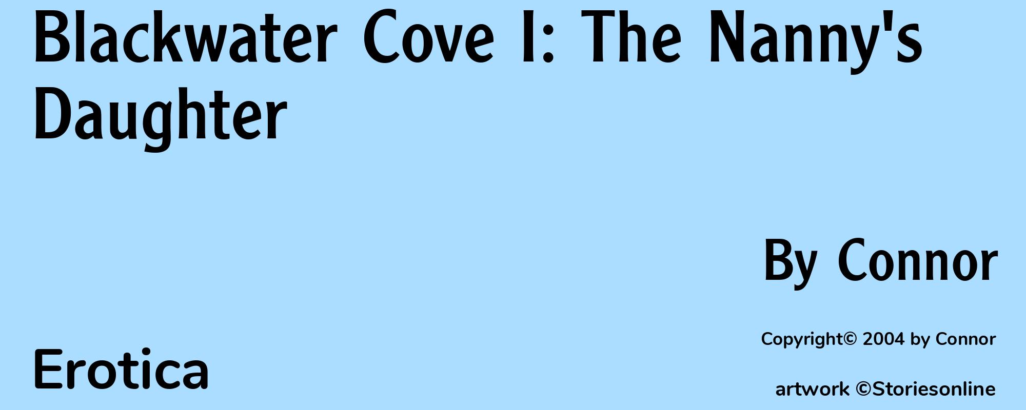 Blackwater Cove I: The Nanny's Daughter - Cover