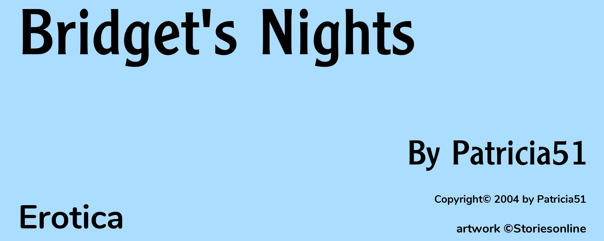 Bridget's Nights - Cover