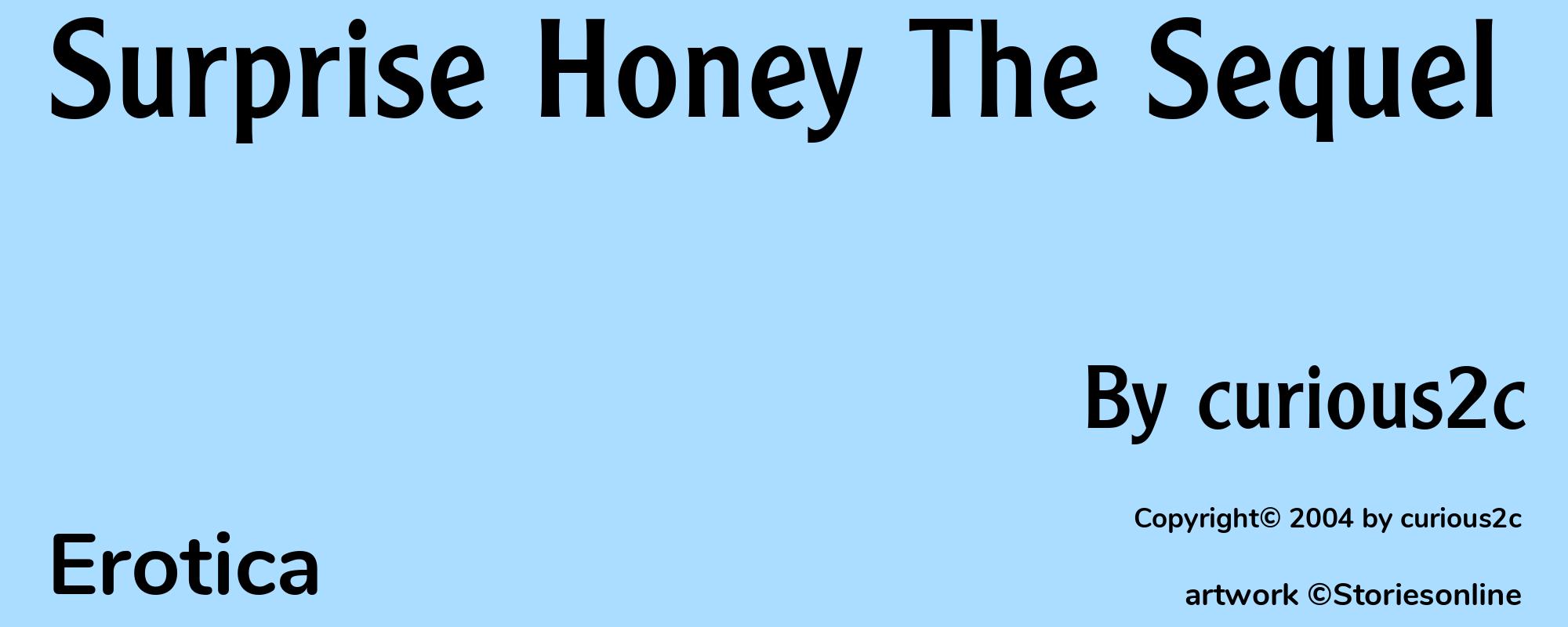 Surprise Honey The Sequel - Cover