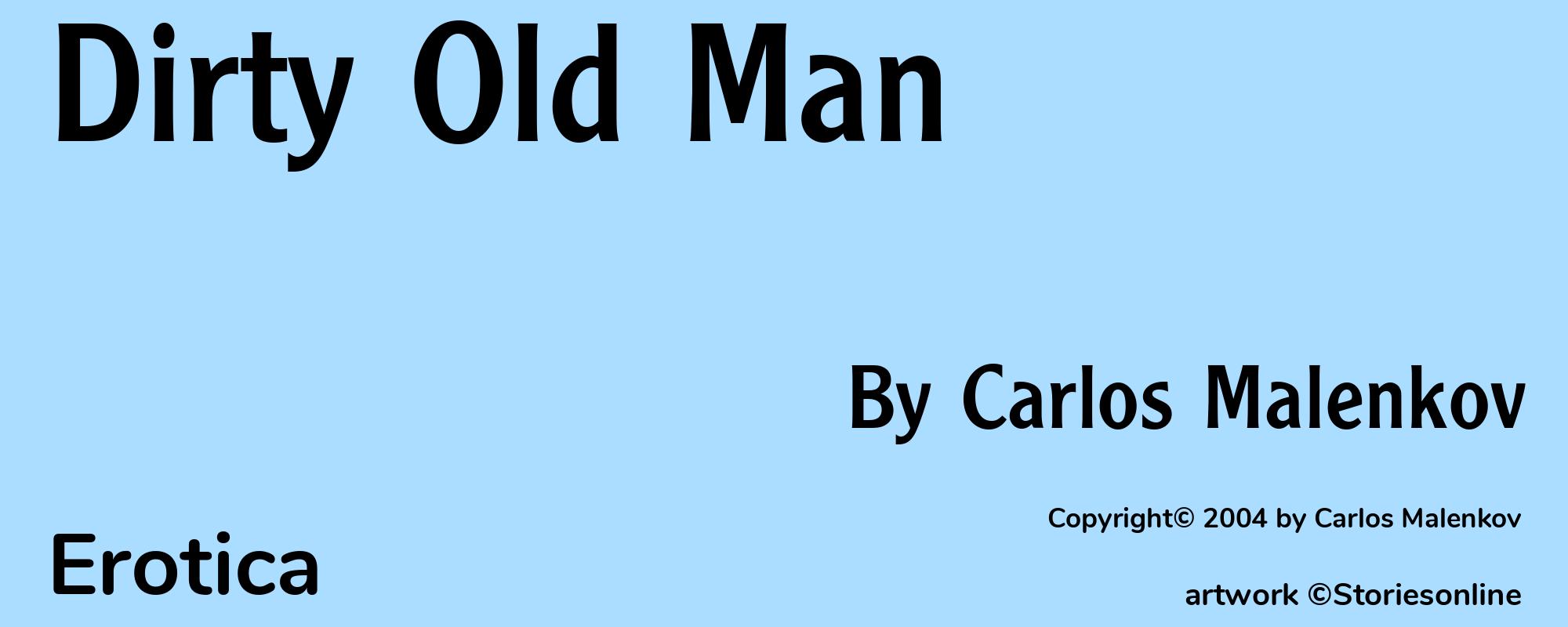 Dirty Old Man - Cover