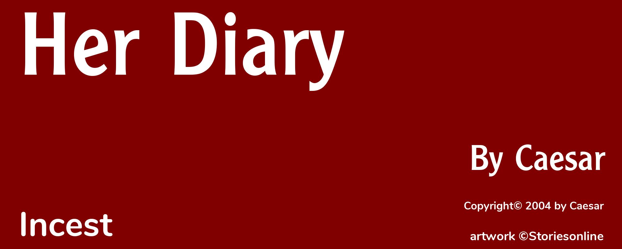 Her Diary - Cover