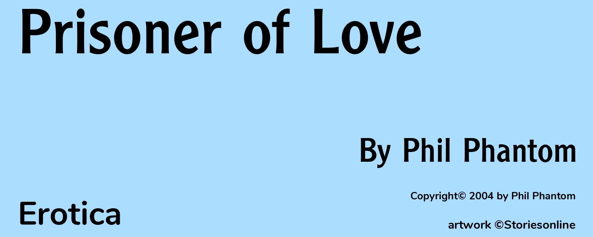 Prisoner of Love - Cover