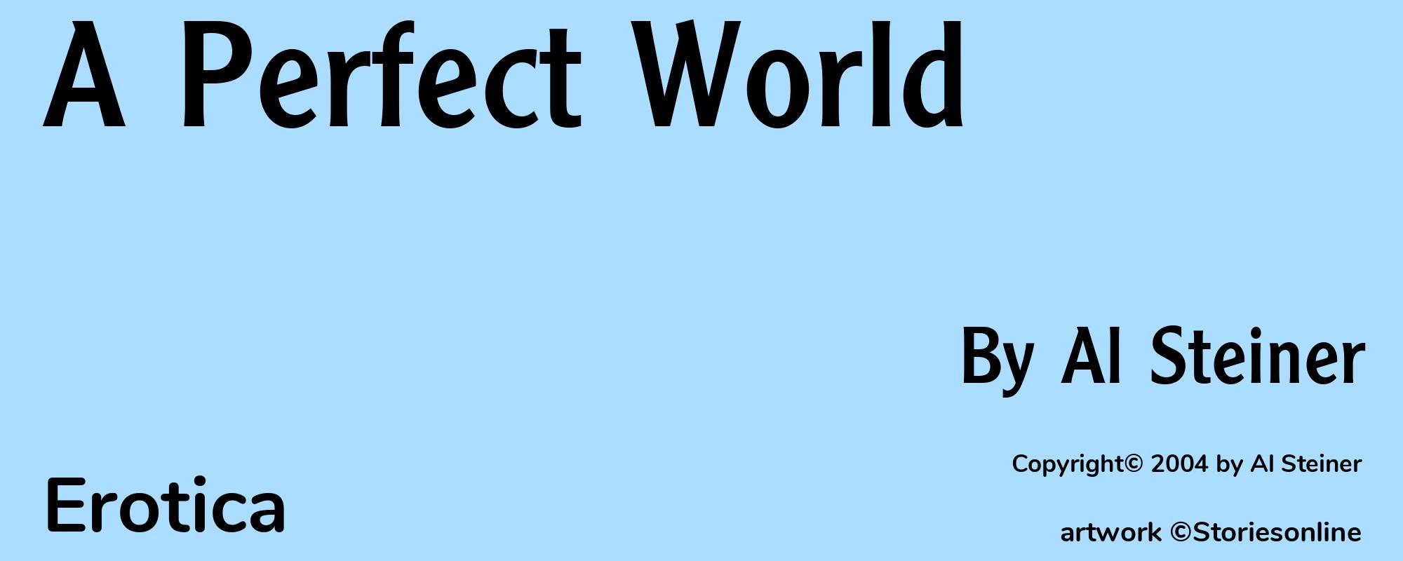 A Perfect World - Cover