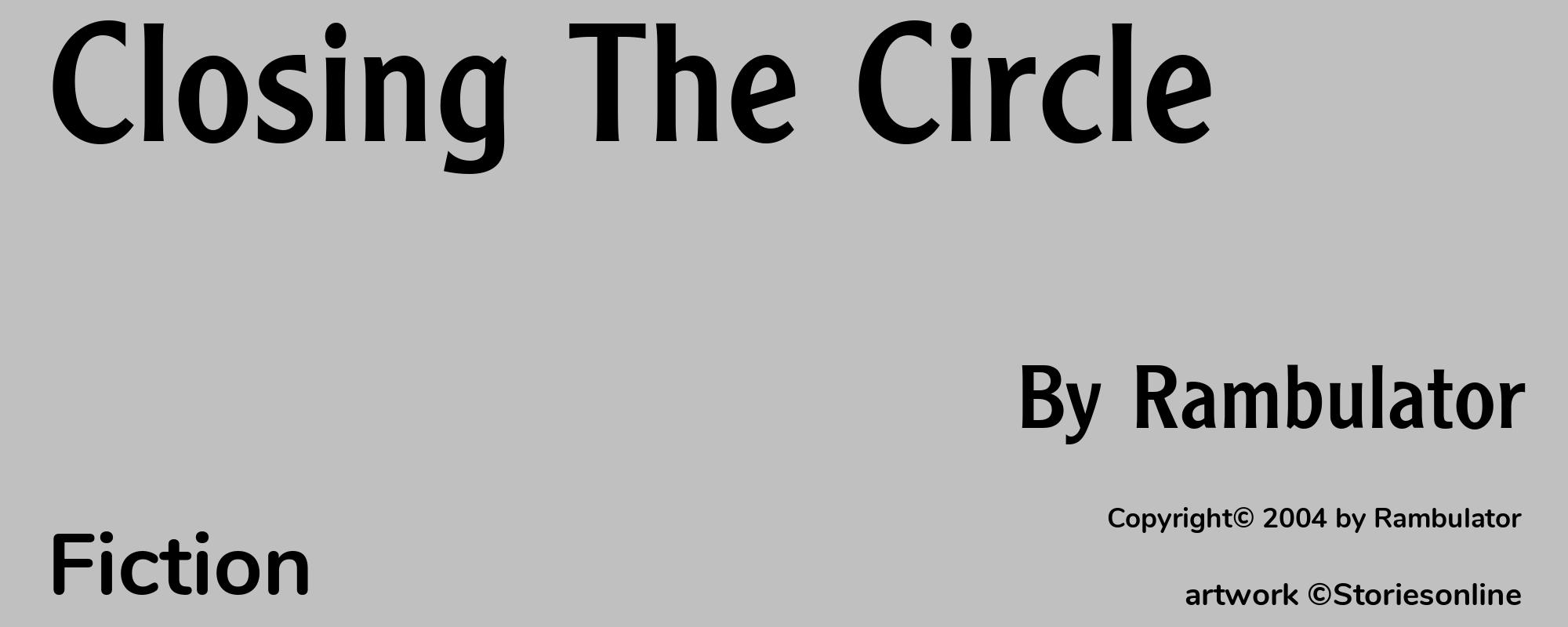 Closing The Circle - Cover