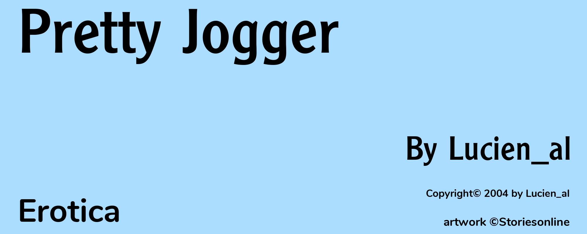 Pretty Jogger - Cover