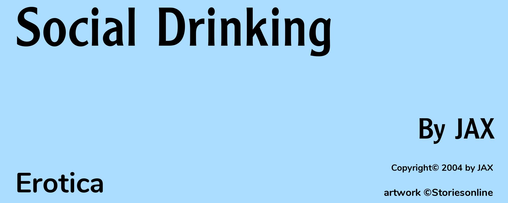 Social Drinking - Cover
