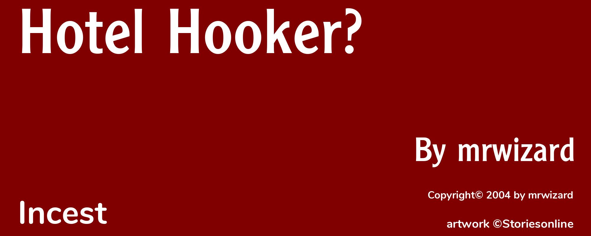 Hotel Hooker? - Cover