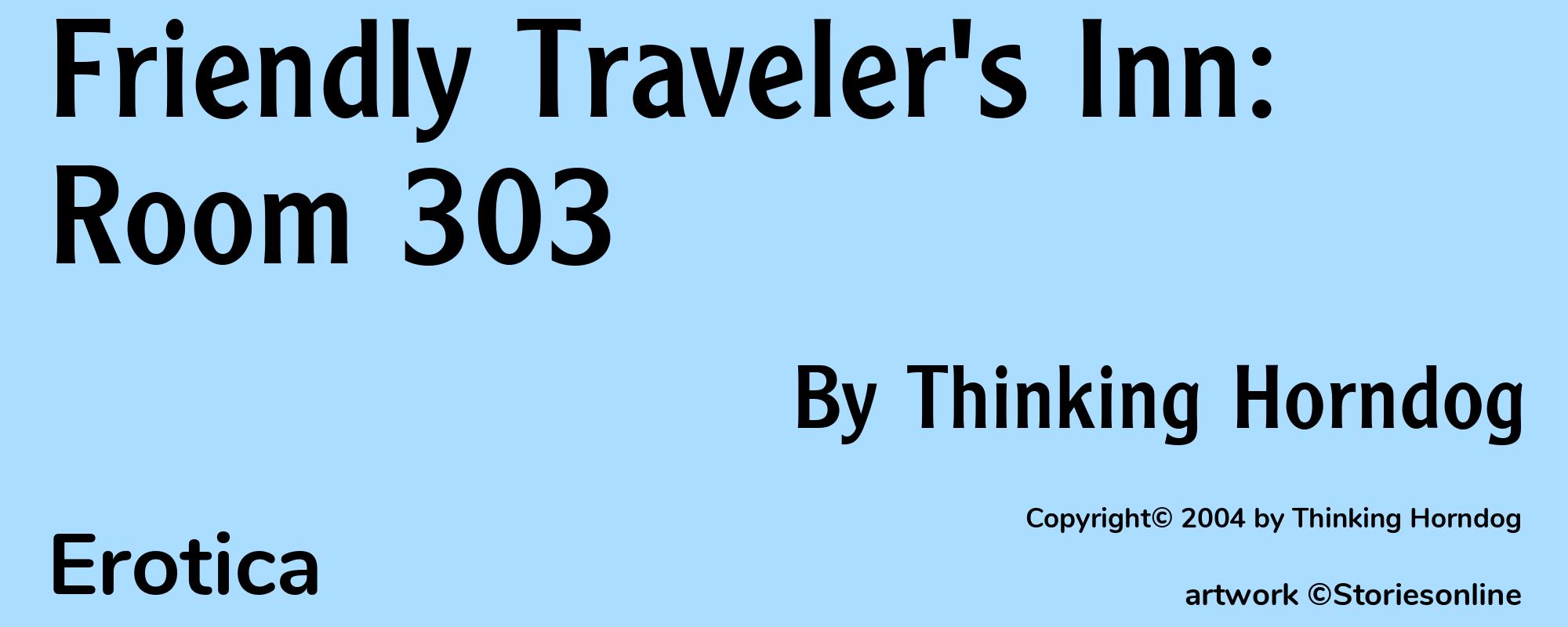 Friendly Traveler's Inn: Room 303 - Cover