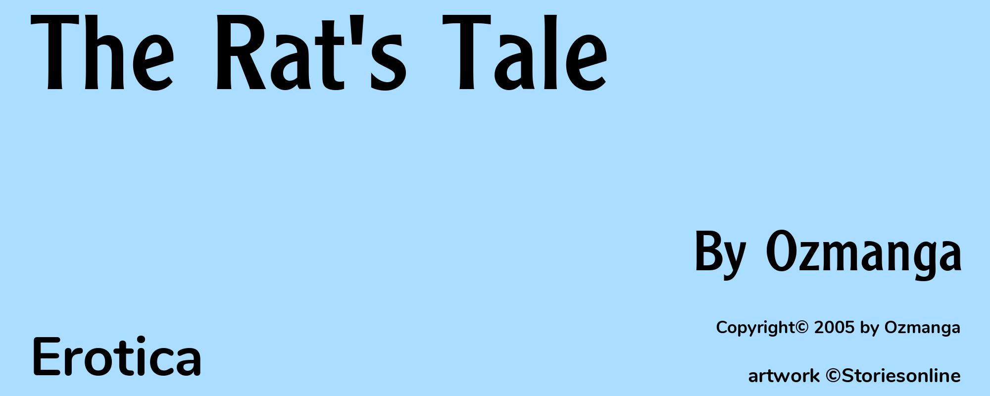 The Rat's Tale - Cover