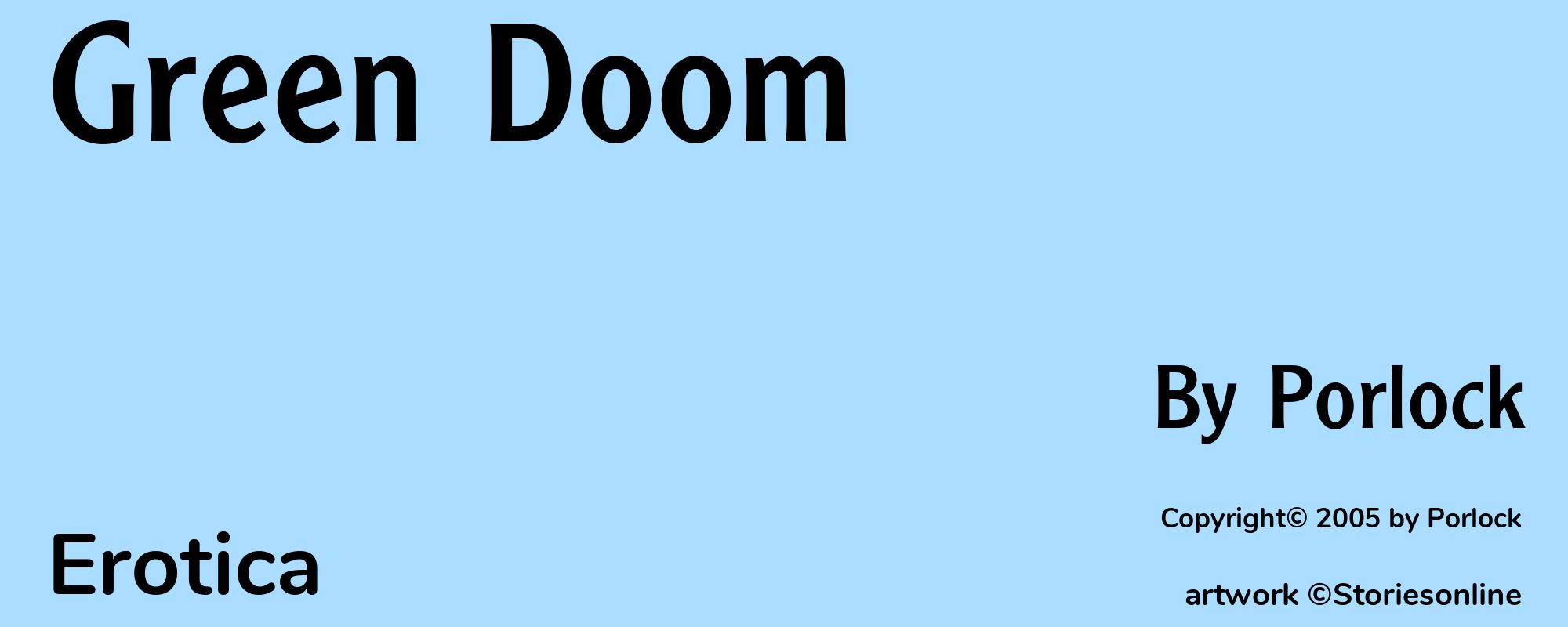 Green Doom - Cover