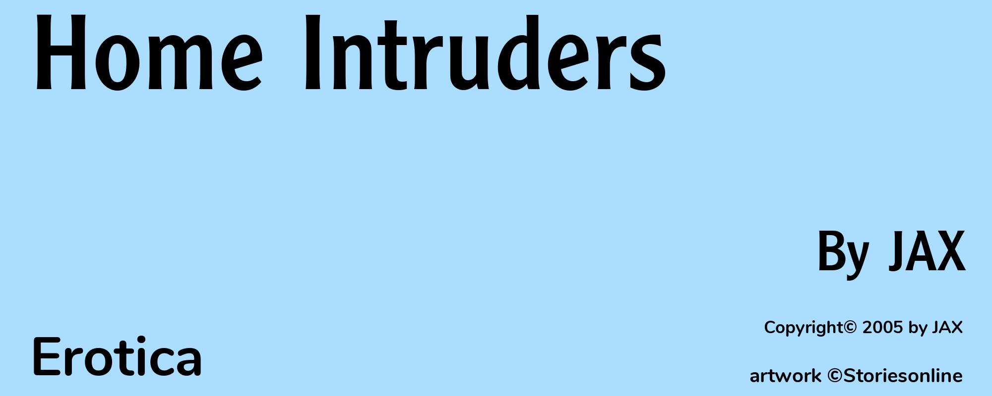 Home Intruders - Cover