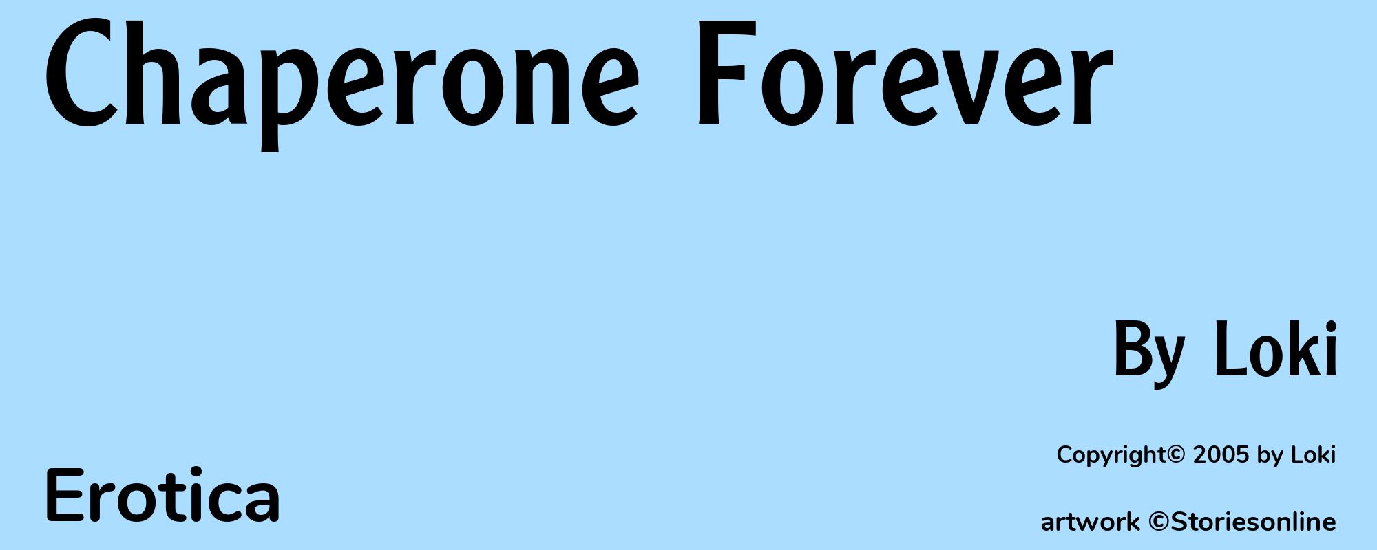 Chaperone Forever - Cover