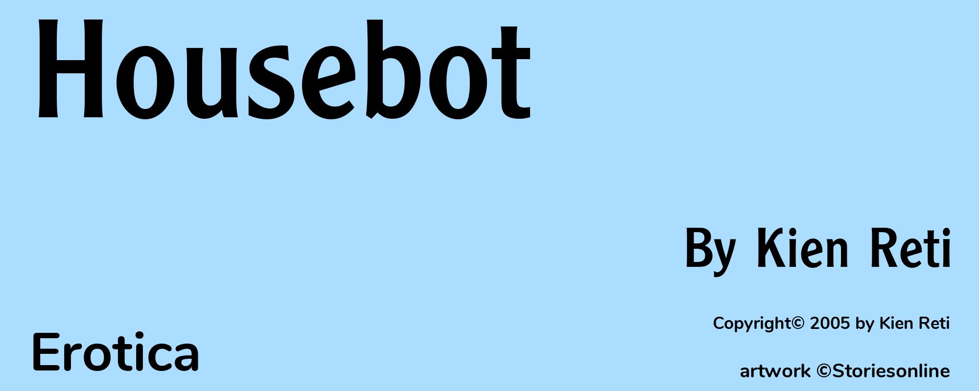 Housebot - Cover