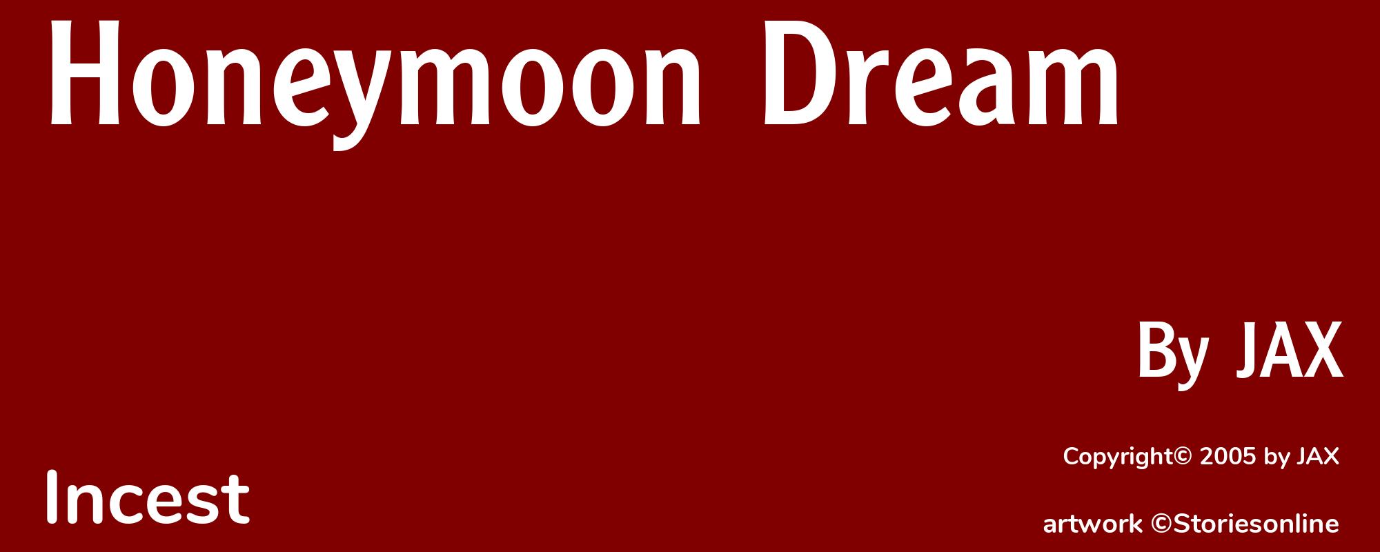 Honeymoon Dream - Cover