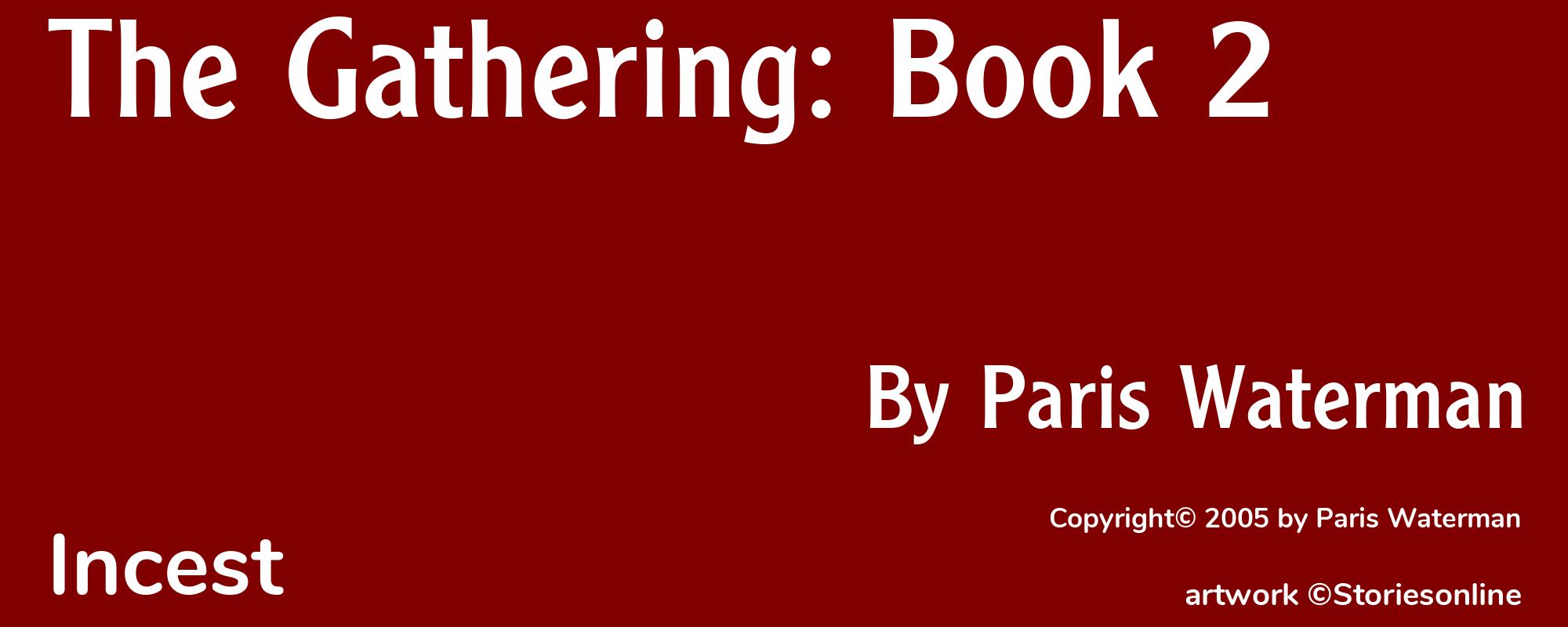The Gathering: Book 2 - Cover