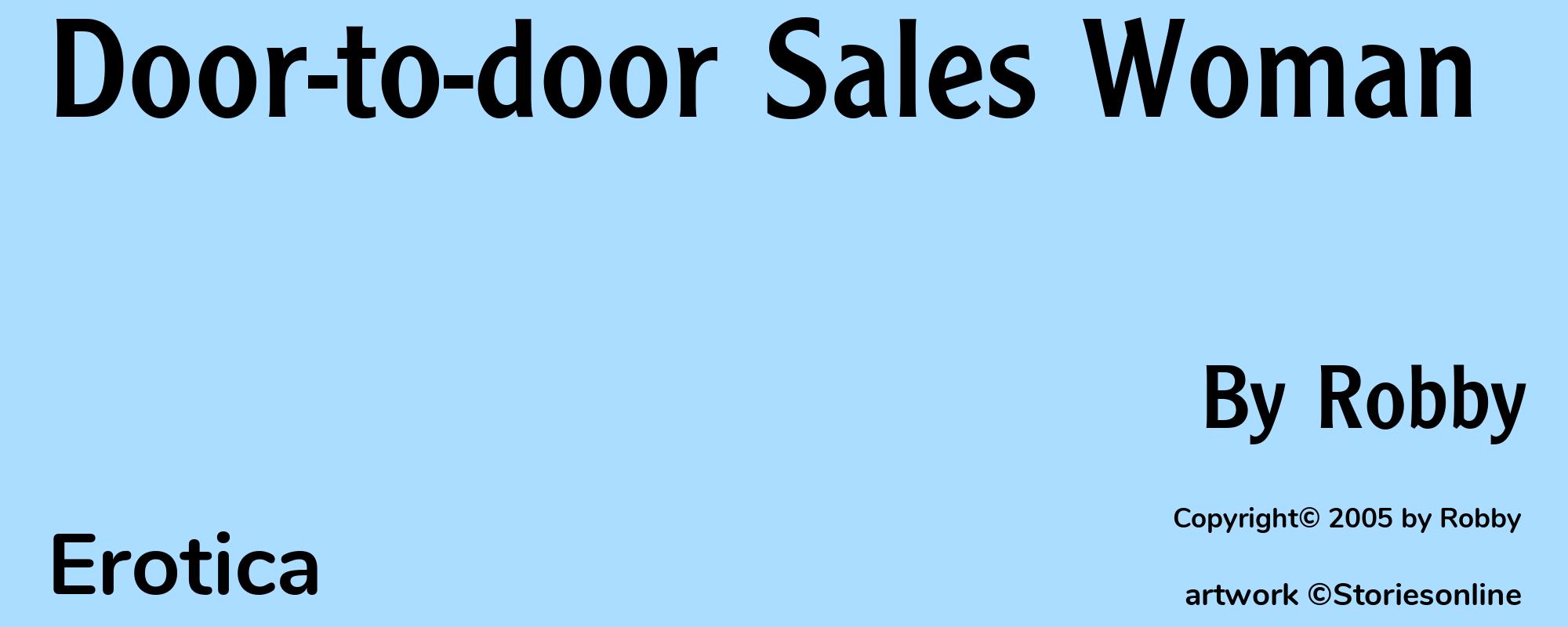 Door-to-door Sales Woman - Cover