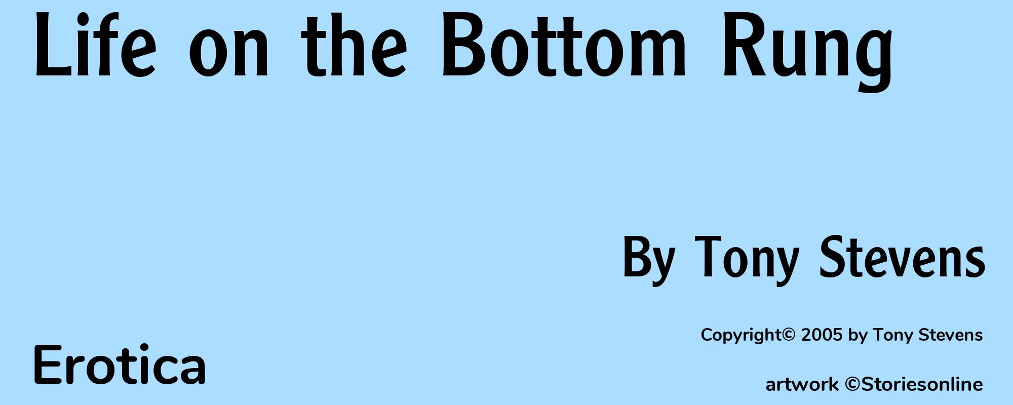 Life on the Bottom Rung - Cover