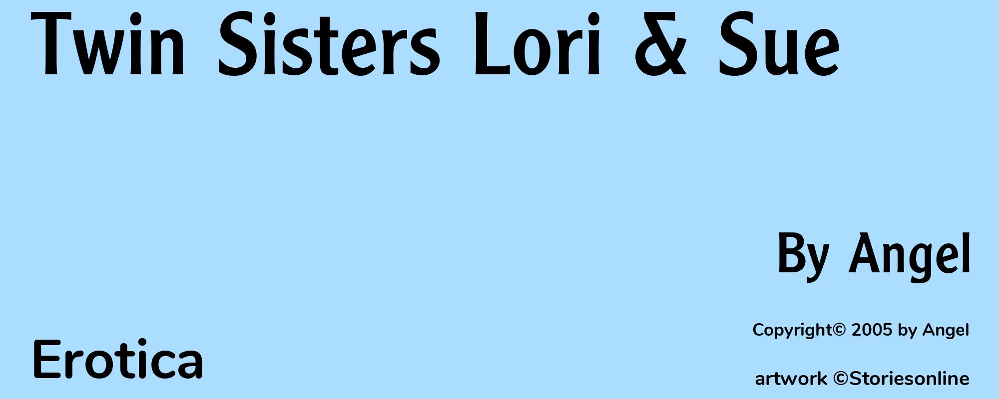 Twin Sisters Lori & Sue - Cover