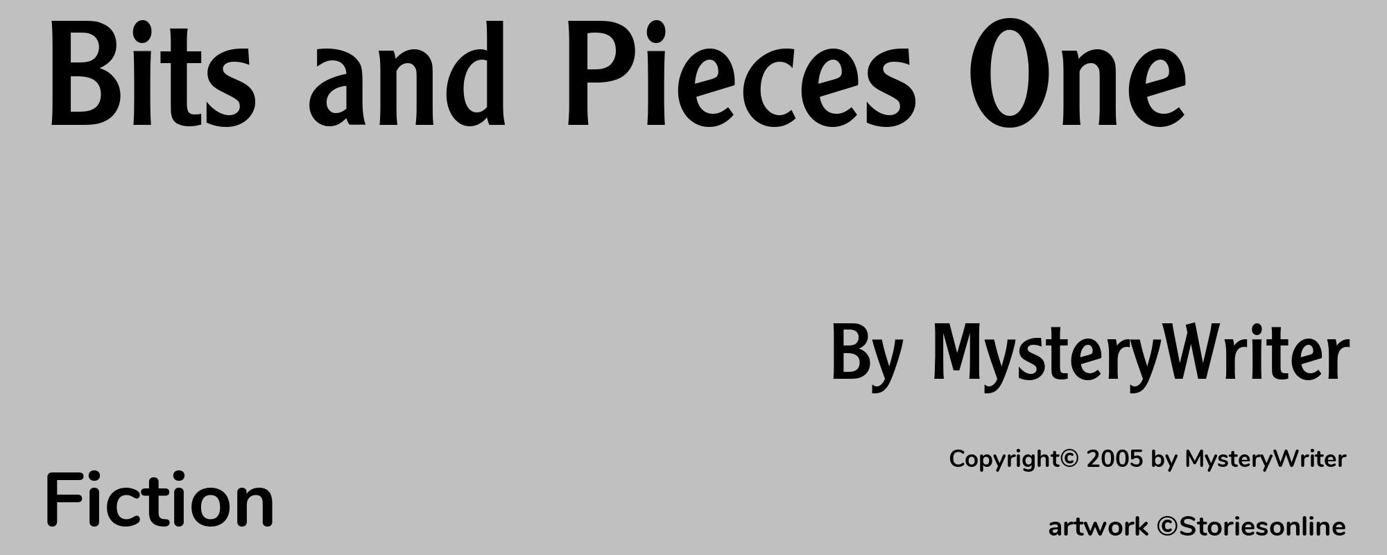 Bits and Pieces One - Cover