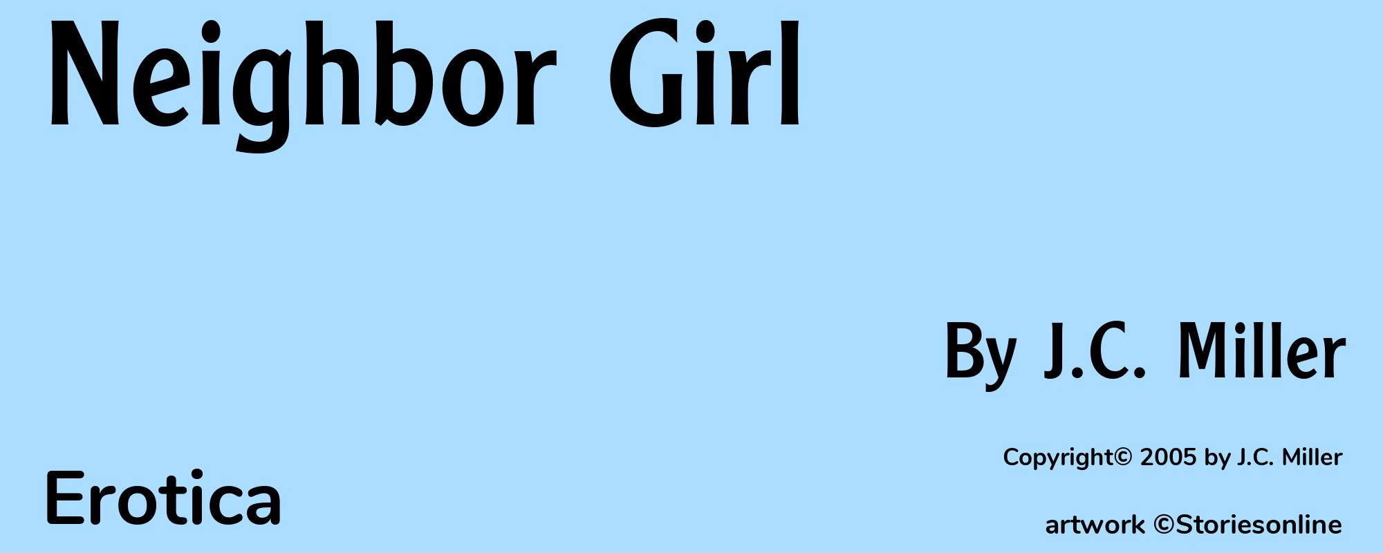 Neighbor Girl - Cover