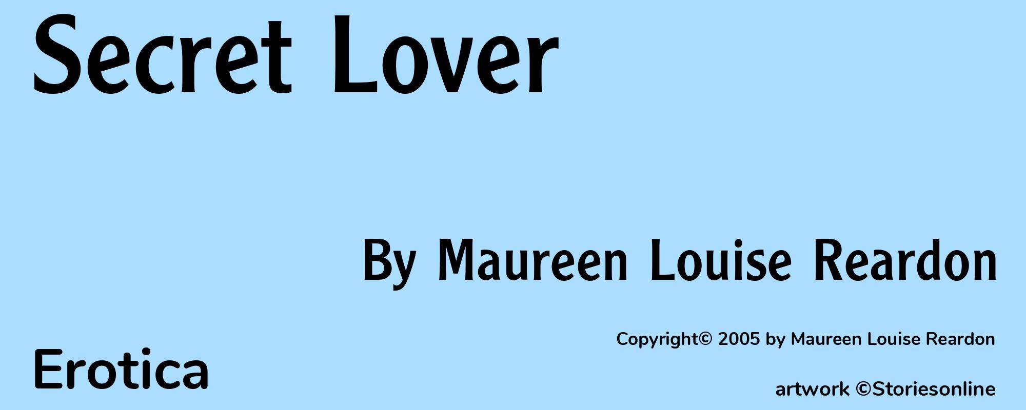Secret Lover - Cover