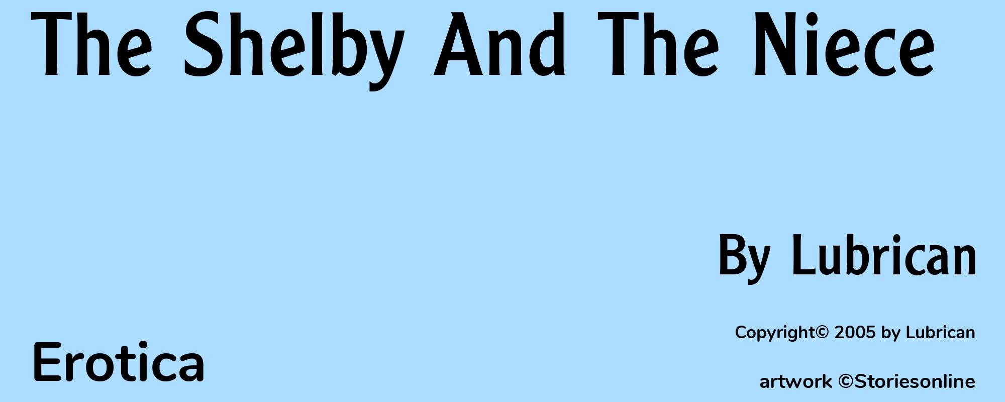 The Shelby And The Niece - Cover