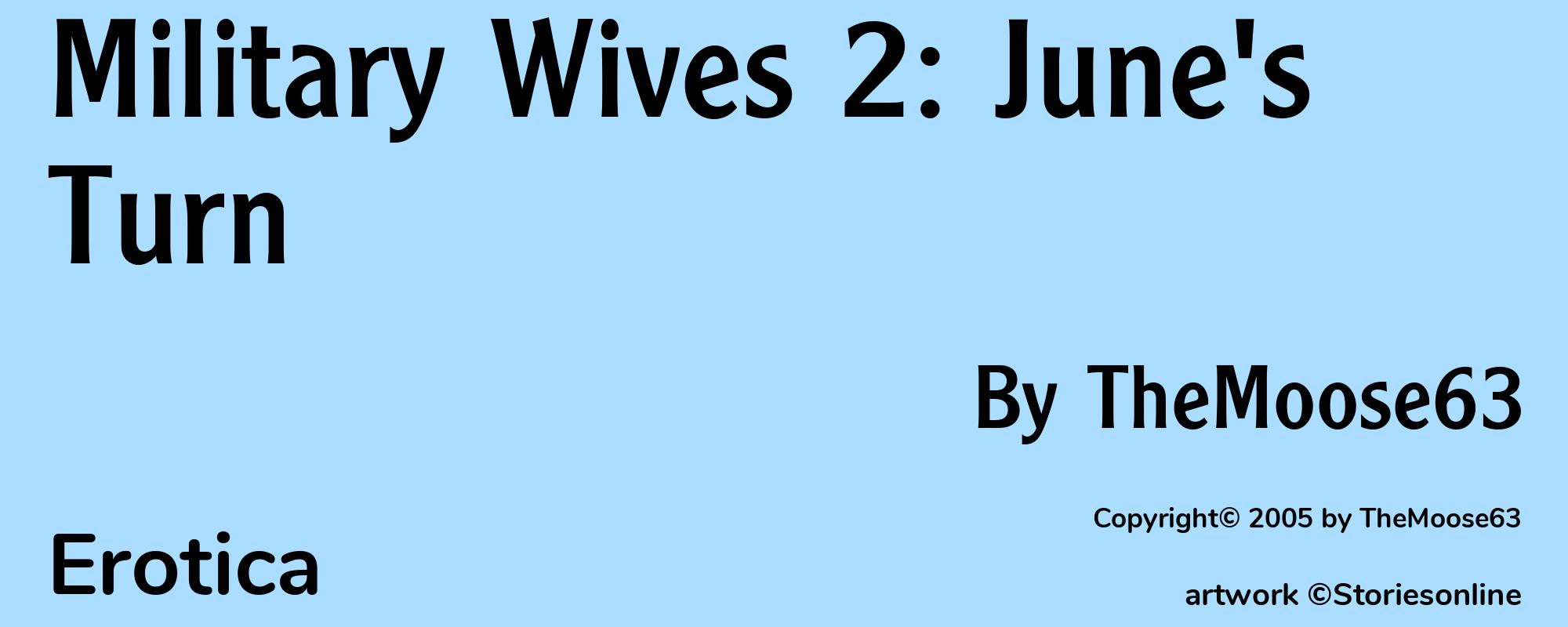 Military Wives 2: June's Turn - Cover