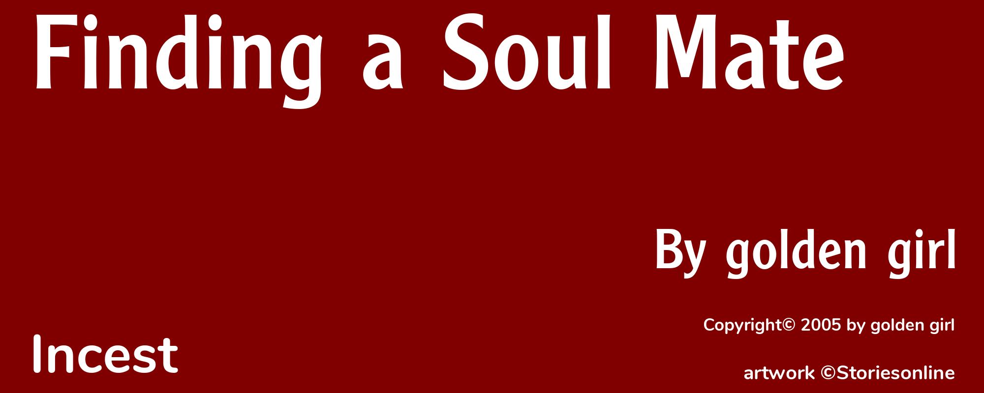 Finding a Soul Mate - Cover